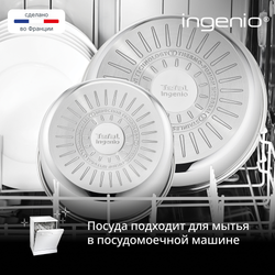 Набор посуды со съемной ручкой 13 предметов Tefal Ingenio Emotion L896SD04