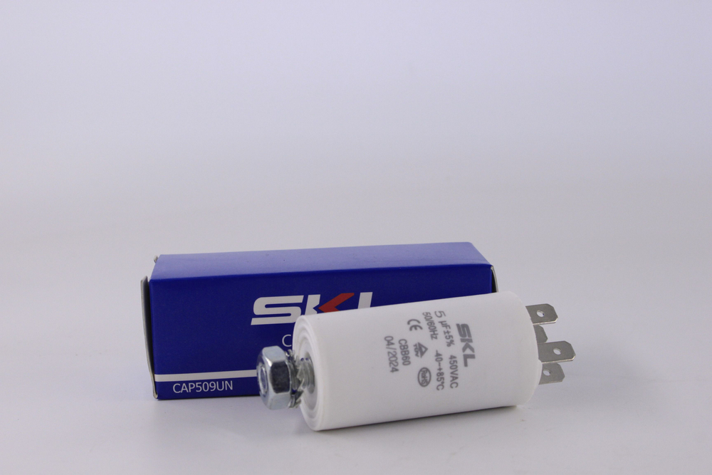 Конденсатор пусковой CBB60 5uF, 450V CAP509UN