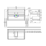 Тумба подвесная IDDIS Edifice, 80 см, капучино, EDI80C0i95