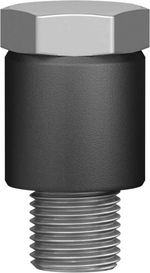 QSLV-1/8-6-100 Угловой штуцер с цанговым зажимом и резьбой