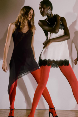 ZARA АСИММЕТРИЧНОЕ ПЛАТЬЕ-КОМБИНАЦИЯ ИЗ КОЛЛЕКЦИИ ZW, ЧЕРНЫЙ