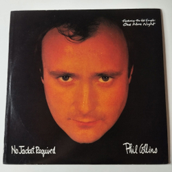 Винтажная виниловая пластинка LP Phil Collins No Jacket Required (Philippines 1985)