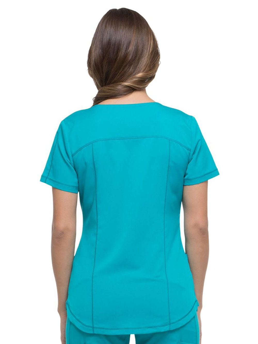 Топ медицинский женский Dickies DK730, серый, XL