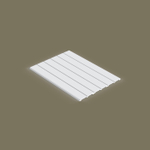 Cosca Decor. Панель RP015, 156х12x2800мм, Экополимер