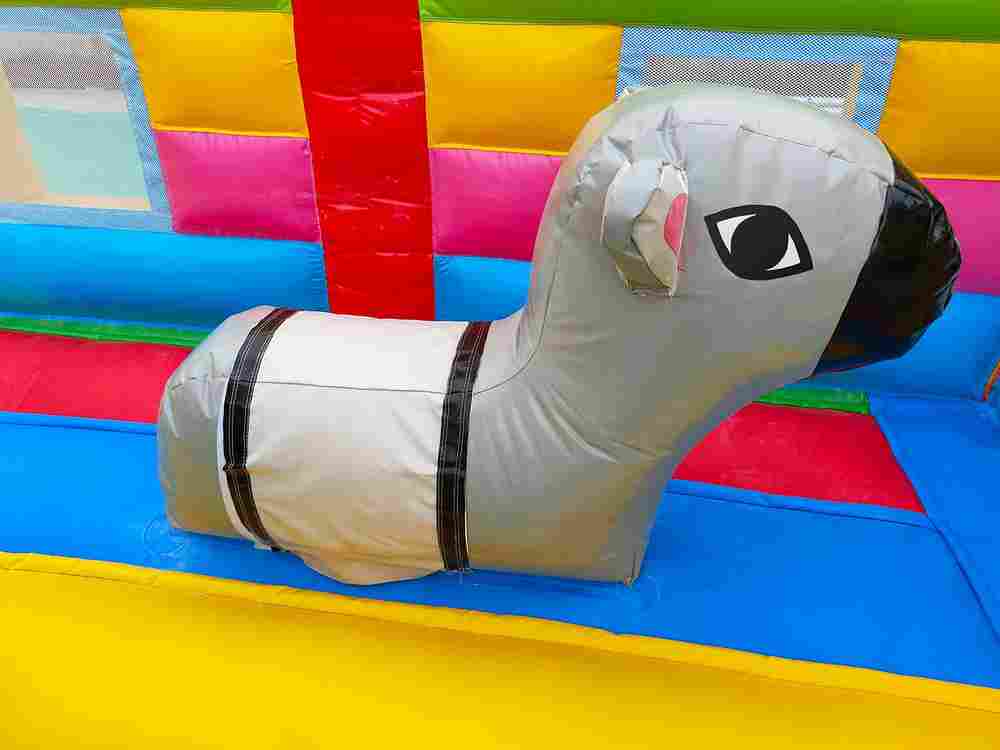 Коммерческий надувной батут «Тигриная страна 4», 9*5*5 м