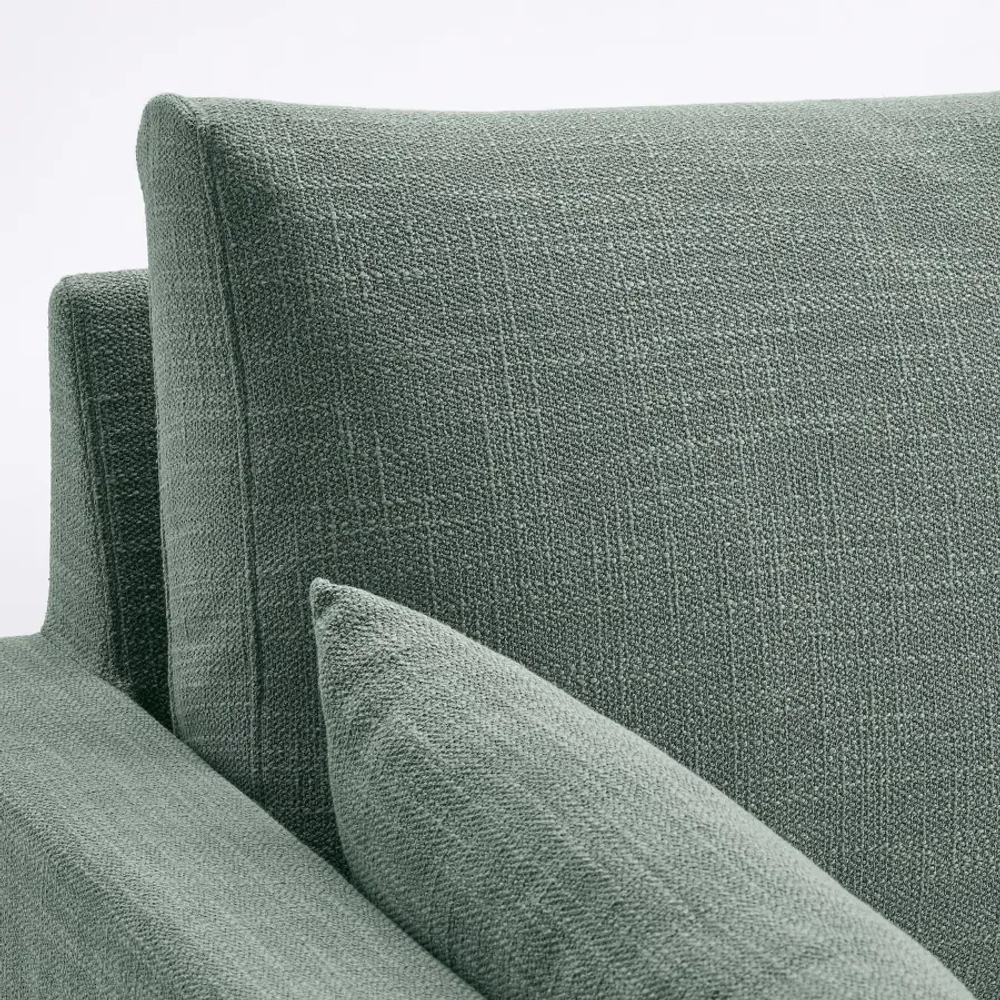 Диван угловой 4-местный - IKEA HYLTARP/ХИЛТАРП ИКЕА, зеленый