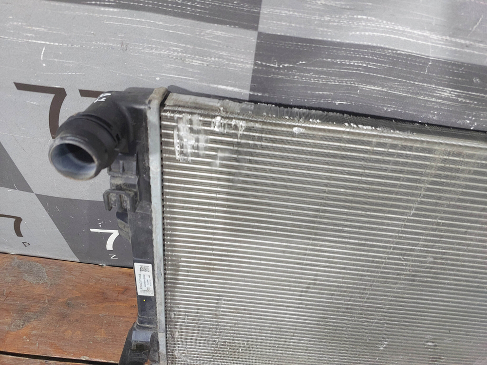 Радиатор двигателя Skoda Karoq 17-нв Б/У Оригинал 5Q0121251EM