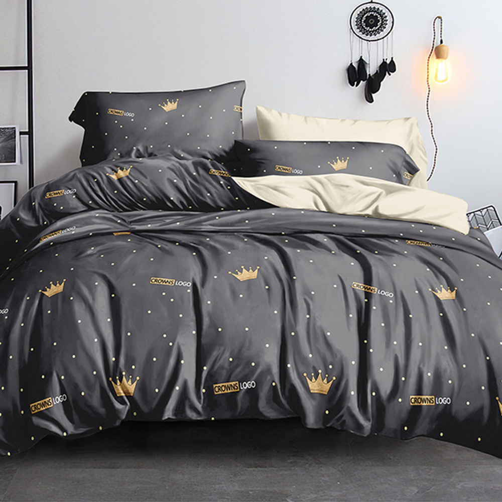 Постельное белье Евро полисатин 4007 МУ