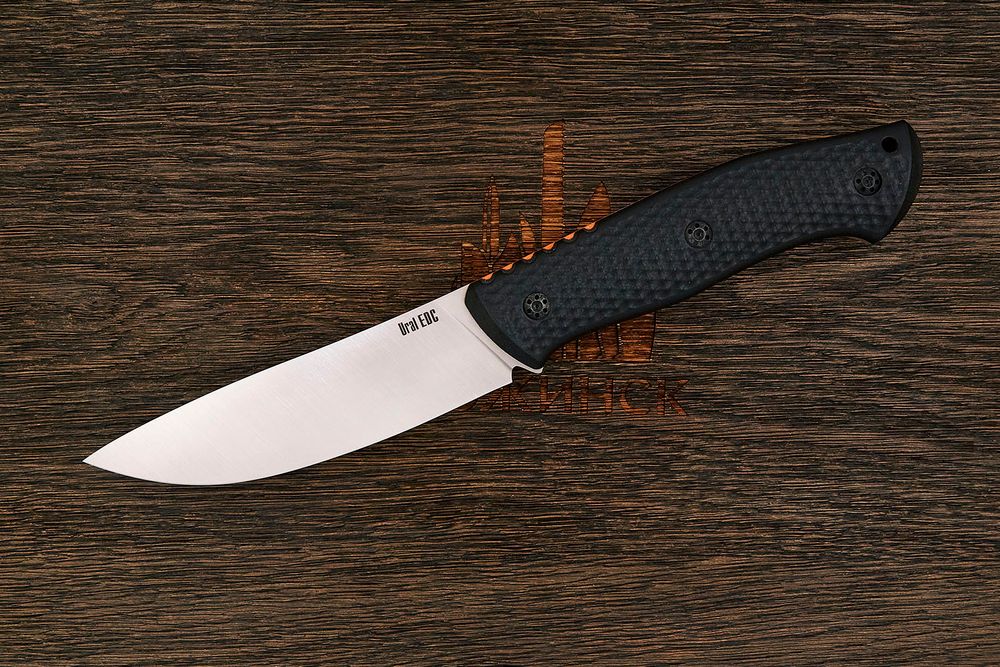 Нож разделочный UralEDC&Ножинск КрейсерЪ, клинок 120мм, сталь AUS-10Co, рукоять микарта S1