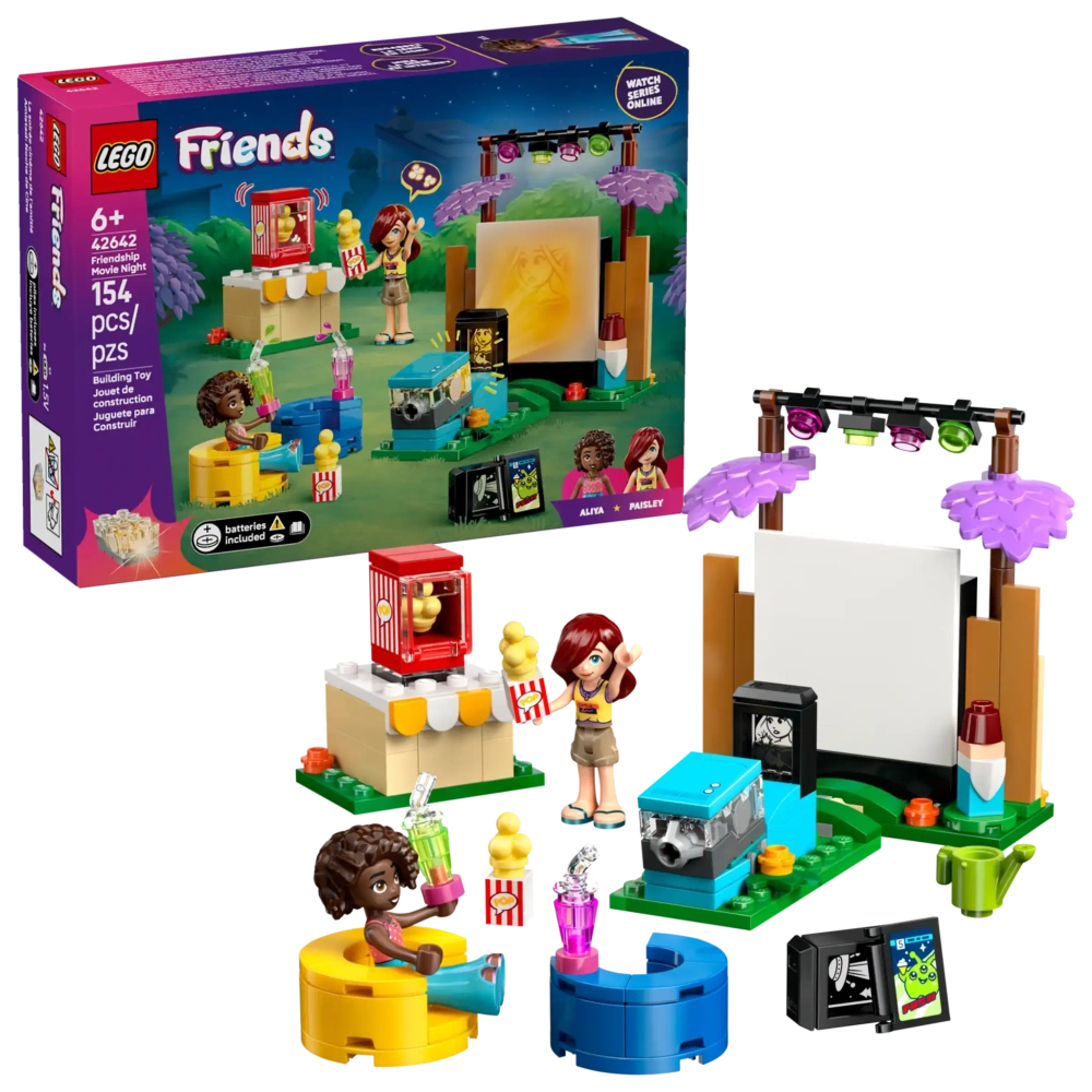 Конструктор LEGO Friends 42642 Вечер дружеских фильмов