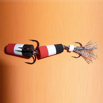 Приманка джиговая ФЛАЖОК 1 крас./бел./чер.