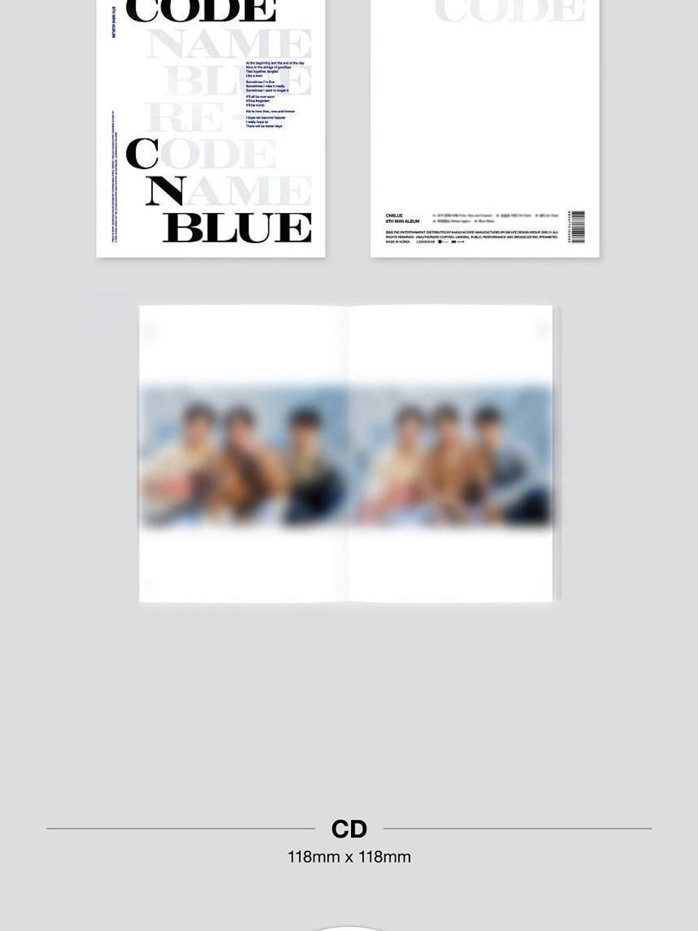 Альбом CNBlue - Re-Code 8th Mini Album SPECIAL Version