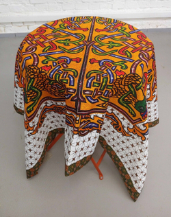 Скатерть с принтом - славянский орнамент