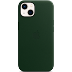 Кожаный чехол с поддержкой MagSafe Apple Leather Case для iPhone 13, Sequoia Green (Зеленая секвойя)