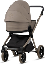 Детская коляска Tutis Mio 3 Plus Essential New 3 в 1 с автокреслом Beno Black 1622078 Taupe Deep