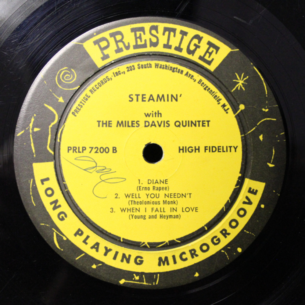 The Miles Davis Quintet / Steamin' With The Miles Davis Quintet (LP)