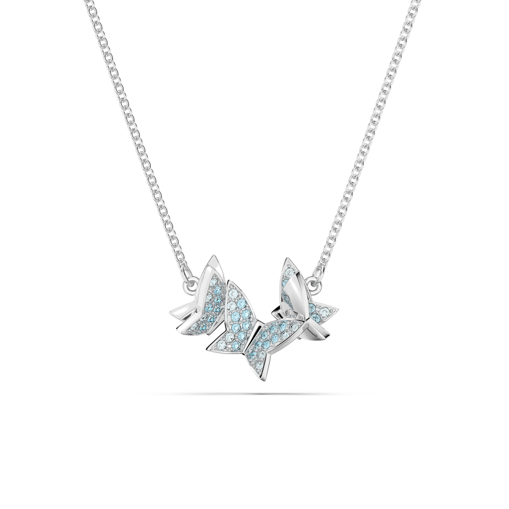 MP LILIA:NECKLACE S BLU/RHS