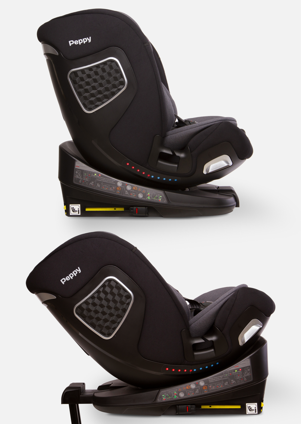 Peppy Автокресло Genius 0-36 I-Size 40-150 см (Iron)