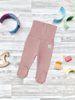 Ползунки Mjölk Пыльный розовый на широком поясе, уценка