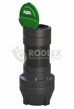 Комплектные КНС RODLEX PUMPS™ с трубной обвязкой из ПЭ DN50 без насосов. Родлекс D=1400, H=4000(1800x1800x4000см;320кг;) - арт.559861