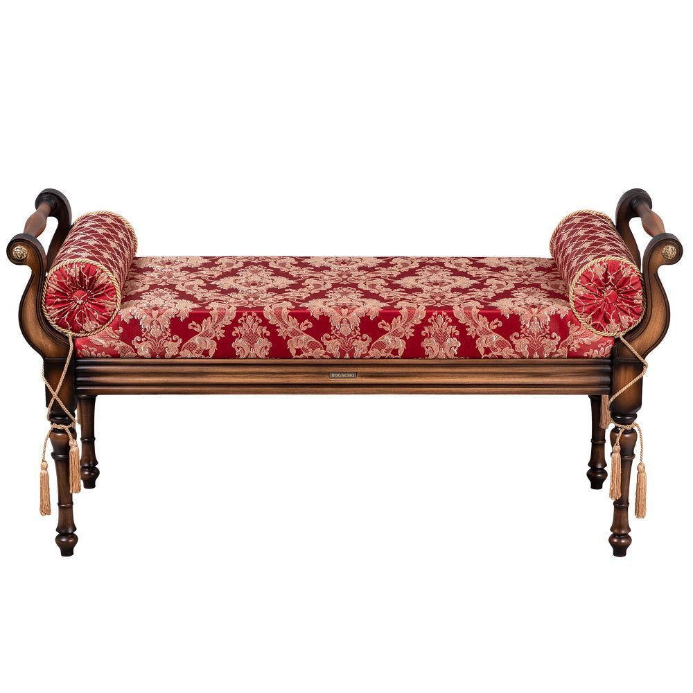 Банкетка Флоренция Орех(Д) Каледония Даймонд Черри