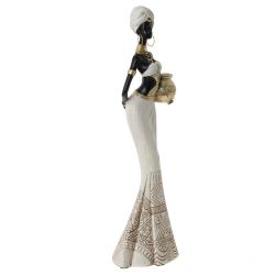 GAEM Фигурка декоративная "Африканка", L10 W8 H30,5 см