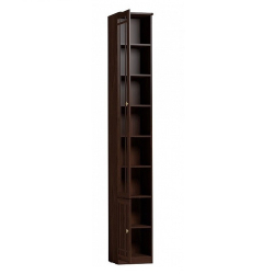 Шкаф книжный Sherlock 311 левый, орех