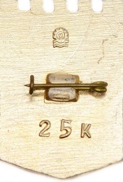 Значок «Новокузнецк», СССР, Булавка