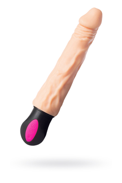 Реалистичный вибратор с подогревом A-Toys by TOYFA Benedick, TPE, телесный, 25 см