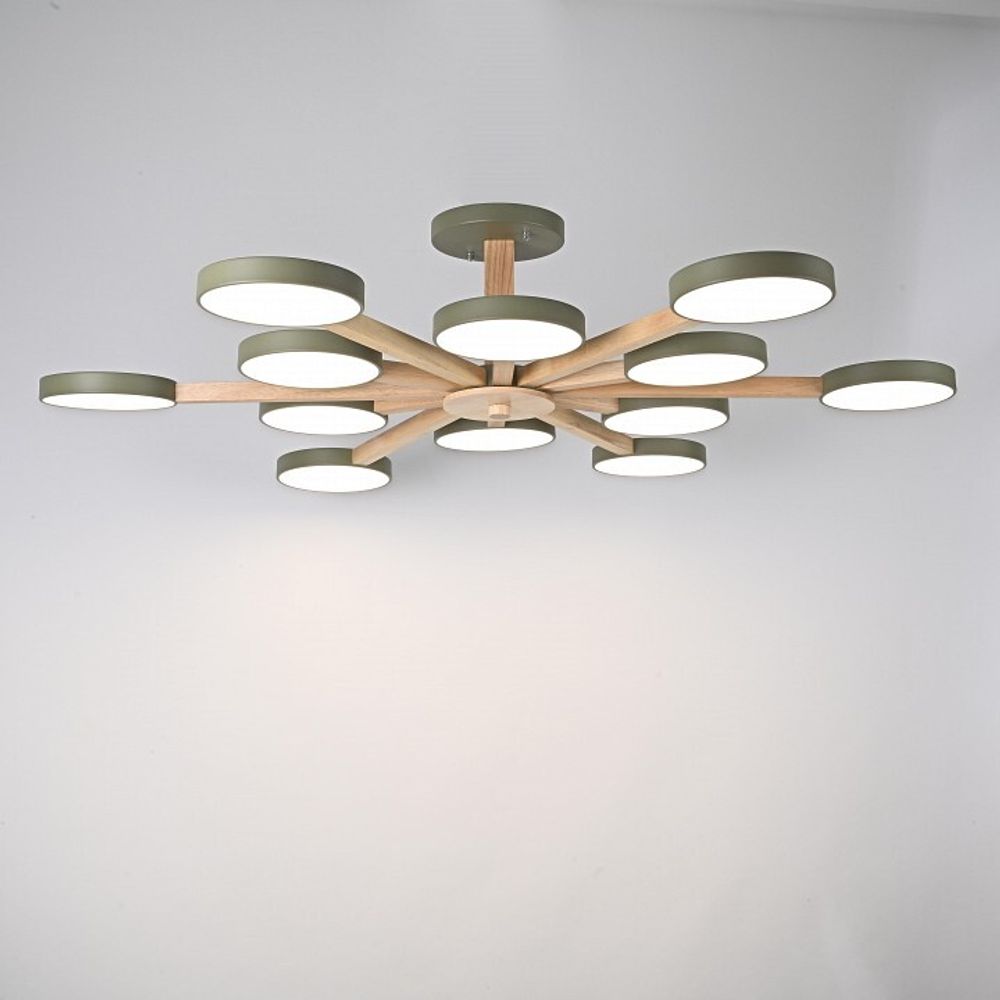 Люстра на штанге Imperiumloft TURNA Khaki TURNA-B01