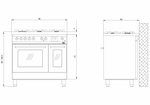 Варочный центр LOFRA PNMD96MFTE/AEO