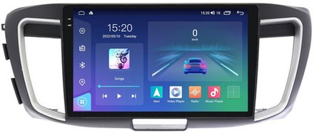 Магнитола для Honda Accord 9 2013-2015 - Parafar PF400U2K на Android 13, QLED+2K, ТОП процессор, 8Гб+128Гб, CarPlay, 4G SIM-слот