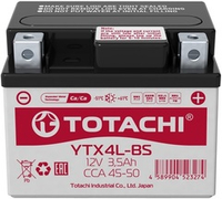 TOTACHI YTX4L-BS аккумулятор