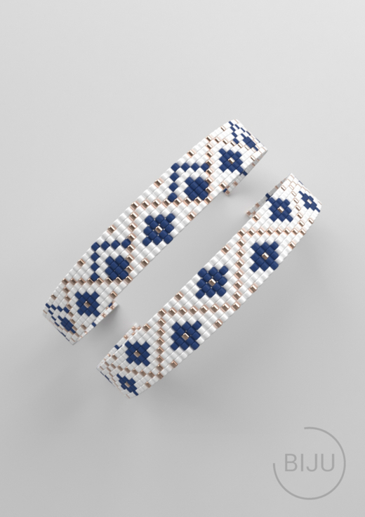 Схема LOOM, Схема браслета на станке, узор из Miyuki Delica 11/0, файл PDF, №427L