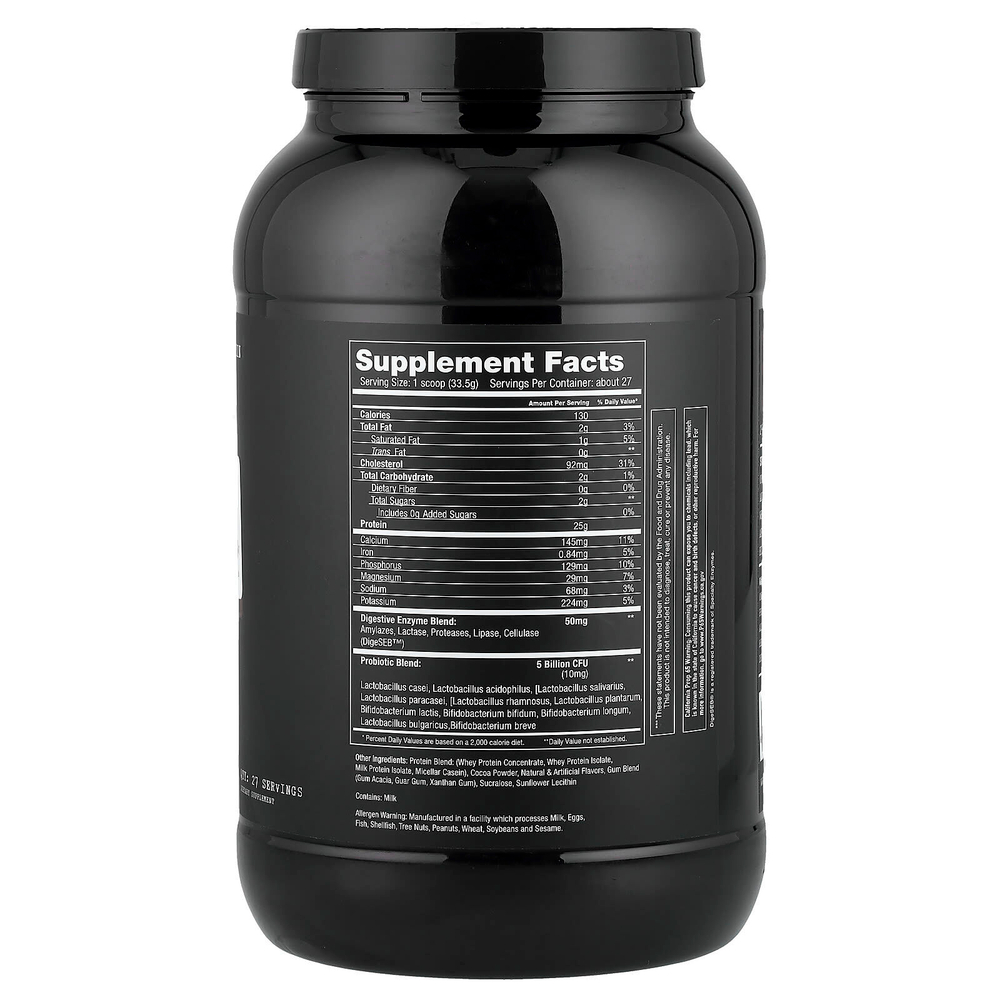 Project 1 Nutrition, сывороточный протеин, высококачественный протеиновый комплекс, со вкусом швейцарского шоколада, 907 г (2 фунта)