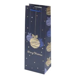 GAEM Пакет подарочный (бумага 210г/м2, блок 12шт), L12 W9 H35 см, 4в.