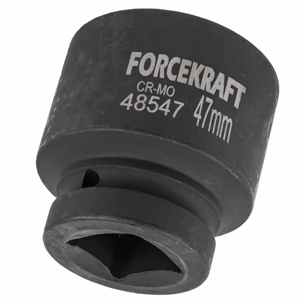 Головка ударная 1'', 47мм (6гр.) FORCEKRAFT FK-48547