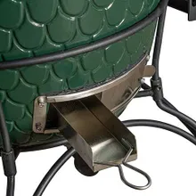 Керамический угольный гриль DinoEgg Classic Green, 46 см, с ножками и столиками