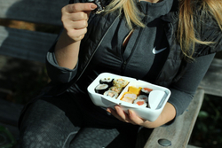 Ланч-бокс black+blum, bento box, 500 мл, бирюзовый