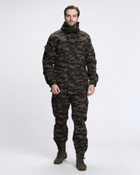 Демисезонный костюм для охоты и рыбалки ONERUS "Горный -5" (РипСтоп,Флис) К-04