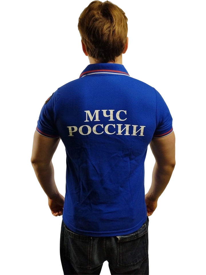Поло МЧС с коротким рукавом