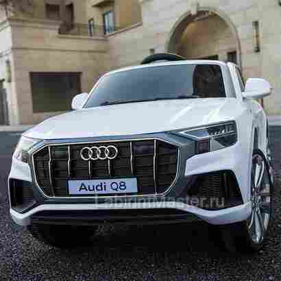 Детский электромобиль "AUDI Q8" 12V, белый
