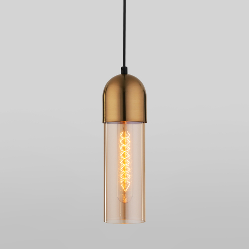Подвесной светильник 50180/1 янтарный