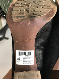 Лоферы Clarks модные, 35 размер