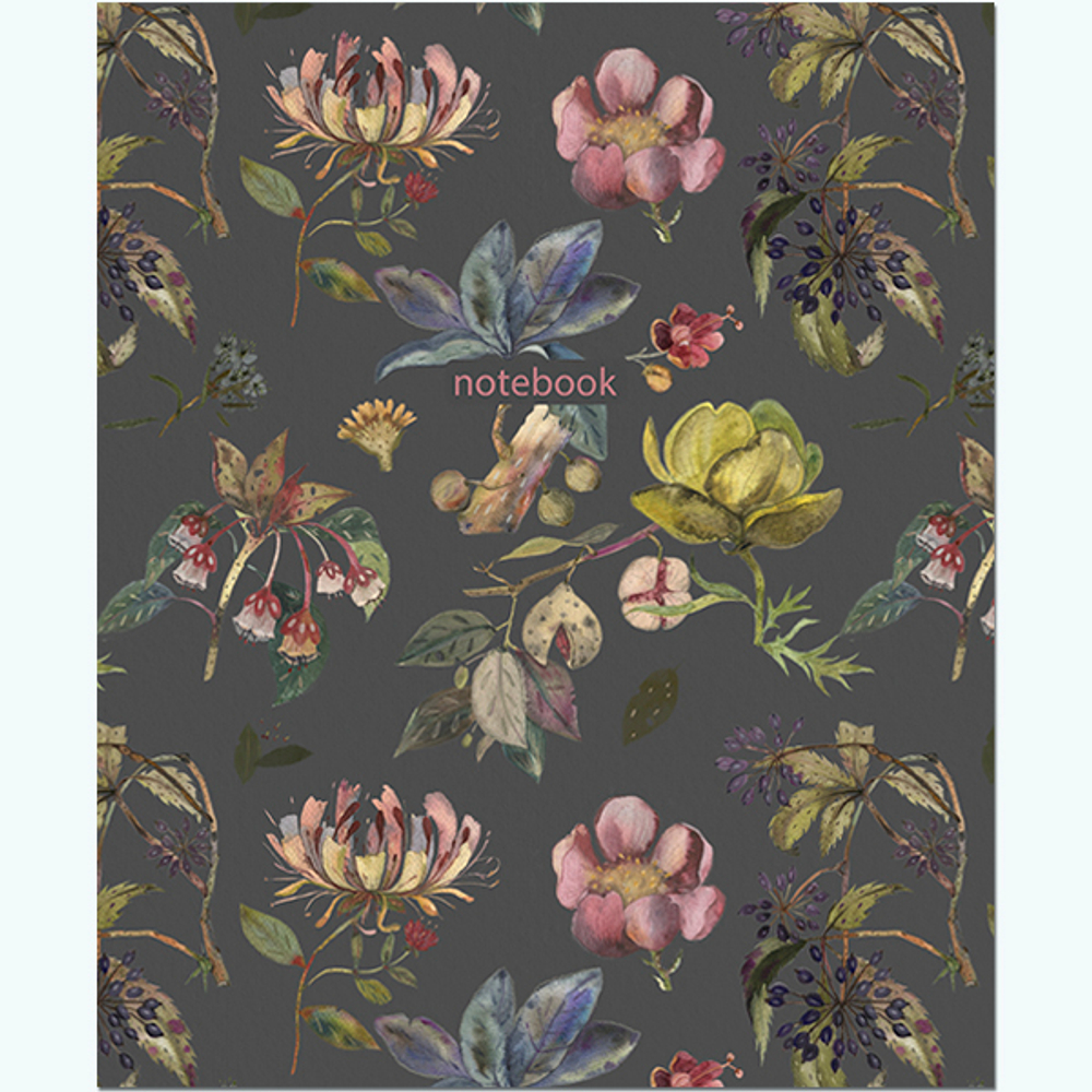 НОВИНКА! Тетрадь общая 48 листов на скрепке "Акварельные принты"