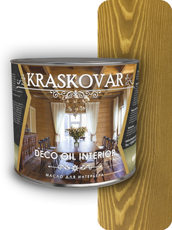 Масло для интерьера Kraskovar Deco Oil Interior дуб