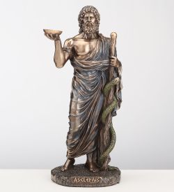 Veronese WS-1320 Статуэтка «Асклепий - бог медицины и врачевания»