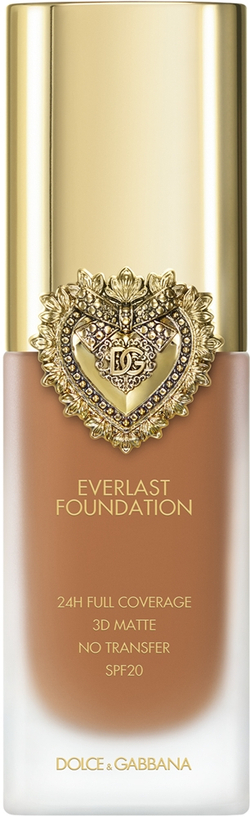 Dolce&Gabbana Flawless Everlast Foundation - Интенсивно маскирующий флюид с длительным действием SPF 20. оттенок 25W Medium Deep, 27 ml