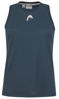 Женский топ теннисный Head Performance Tank Top - небесный
