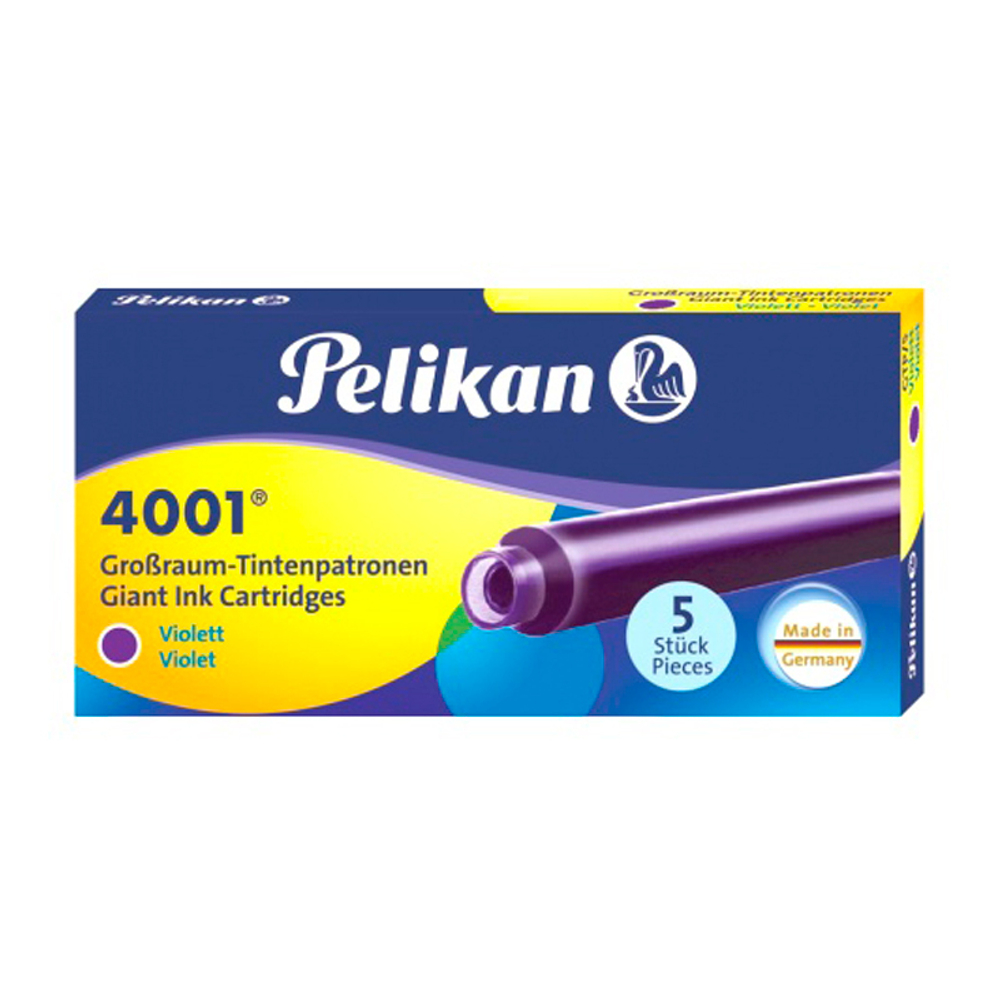 Картриджи - Pelikan, фиолетовые 6 шт.